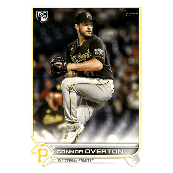 2022 Topps Series 2 Connor Overton #339 RC