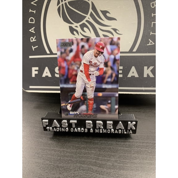 2022 Topps Stadium Club Chrome Rhys Hoskins #245 Base Set