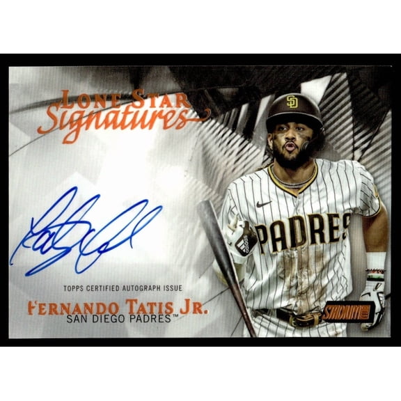 2022 Topps Stadium Club Lone Star Signatures Fernando Tatis Jr. #LSS-FT Auto /5