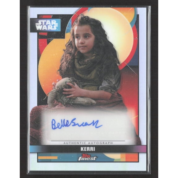 2022 Topps Star Wars Finest Belle Swarc Autograph #FA-SWA Trading Card