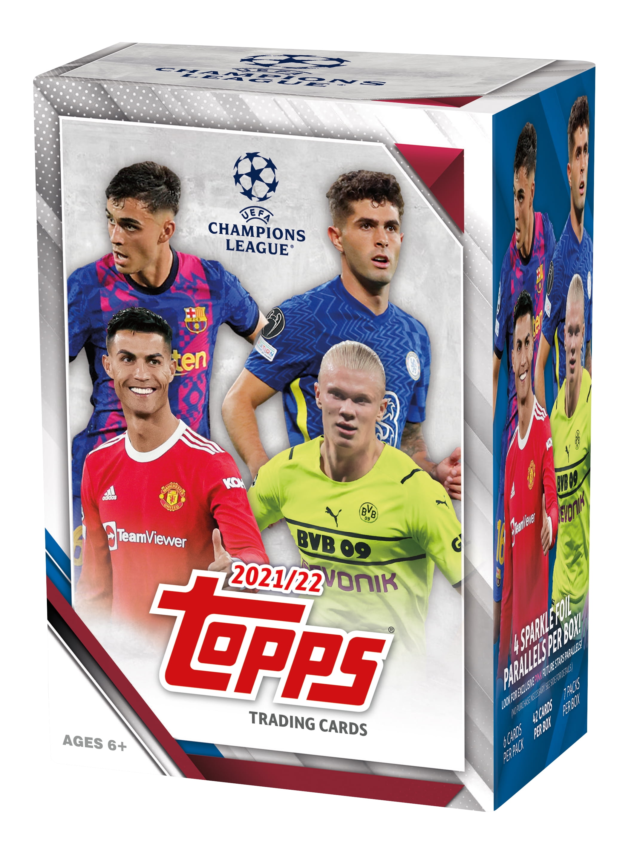 2022/23 Topps UEFA Superstars Soccer 9-Pack Blaster Box
