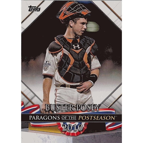 2022 Topps Update Paragons of the Postseason PP-4 Buster Posey San Francisco Giants Baseball Card
