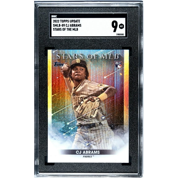 2022 Topps Update #SMLB-89 CJ Abrams Stars of the MLB SGC 9