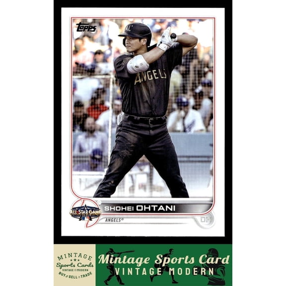2022 Topps Update Shohei Ohtani #ASG-4 2022 MLB All-Star Game Los Angeles Angels Baseball Card