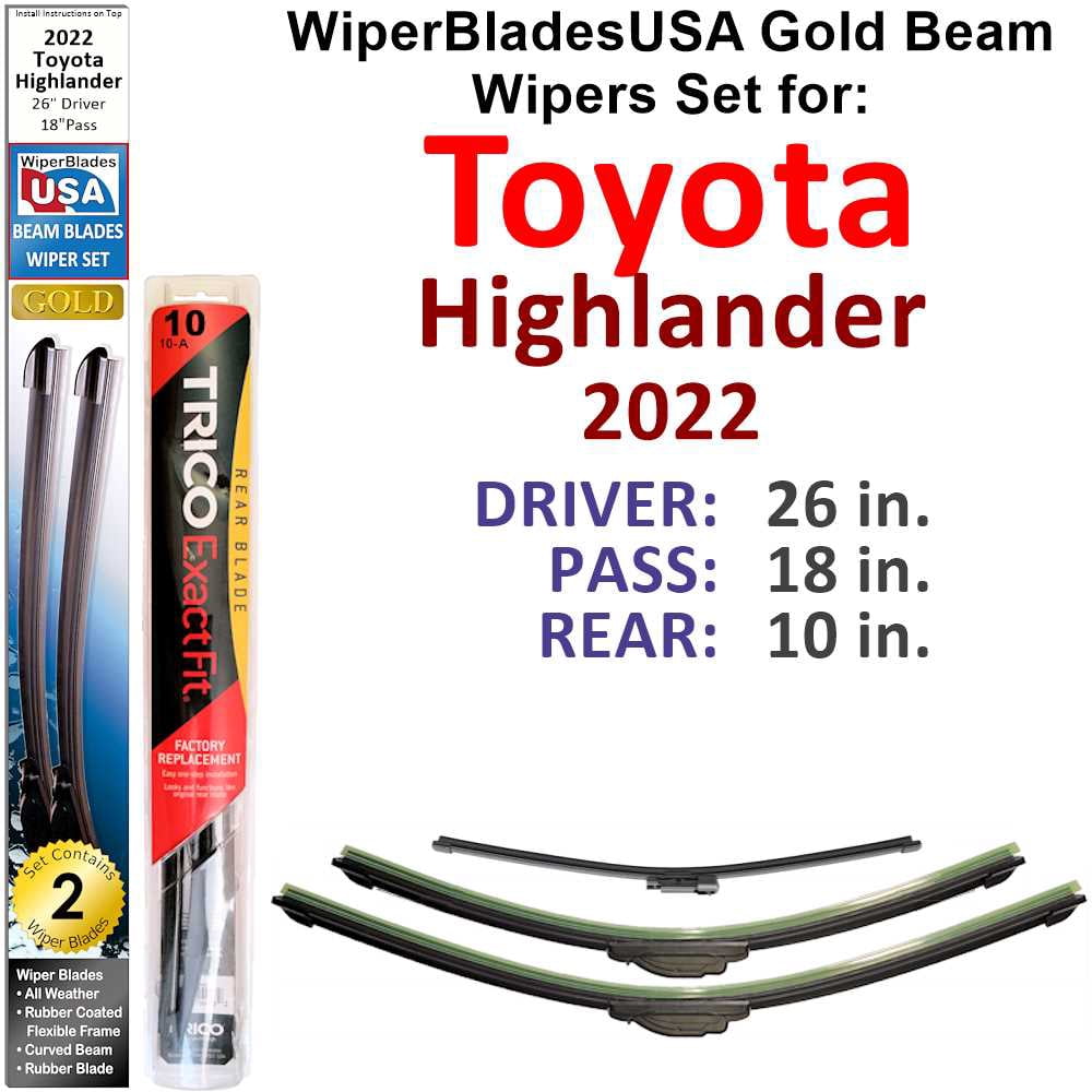 Sitemapcdatahttpthereferenznet2016 Highlander Wiper Blade Size