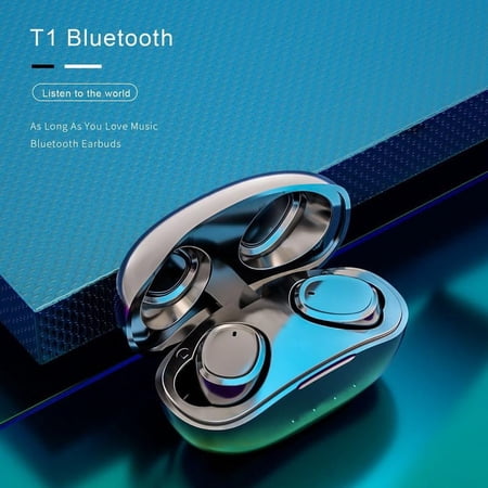 2022 Tws Smart Wireless Bluetooth 5.0 Headphones Sports Outdoor Earphones With Charging Compartment Business Touch Hifi Earbuds - Earphones & Headphones