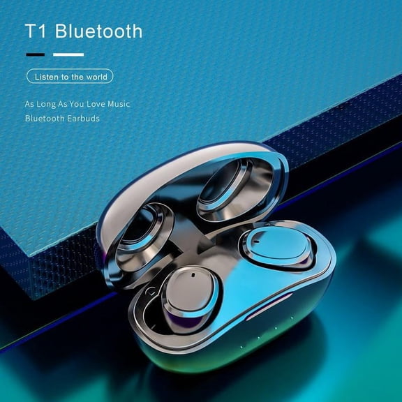 2022 Tws Smart Wireless Bluetooth 5.0 Headphones Sports Outdoor Earphones With Charging Compartment Business Touch Hifi Earbuds - Earphones & Headphones
