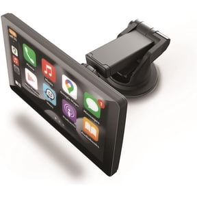 [2022 Updated] Car and Driver INTELLIDASH Slim with Apple Carplay and Android Auto, 7'' IPS Touchscreen Multimedia Player with Bluetooth, Mirror Link, SiriusXM, Google, Siri Assistant (Wired)