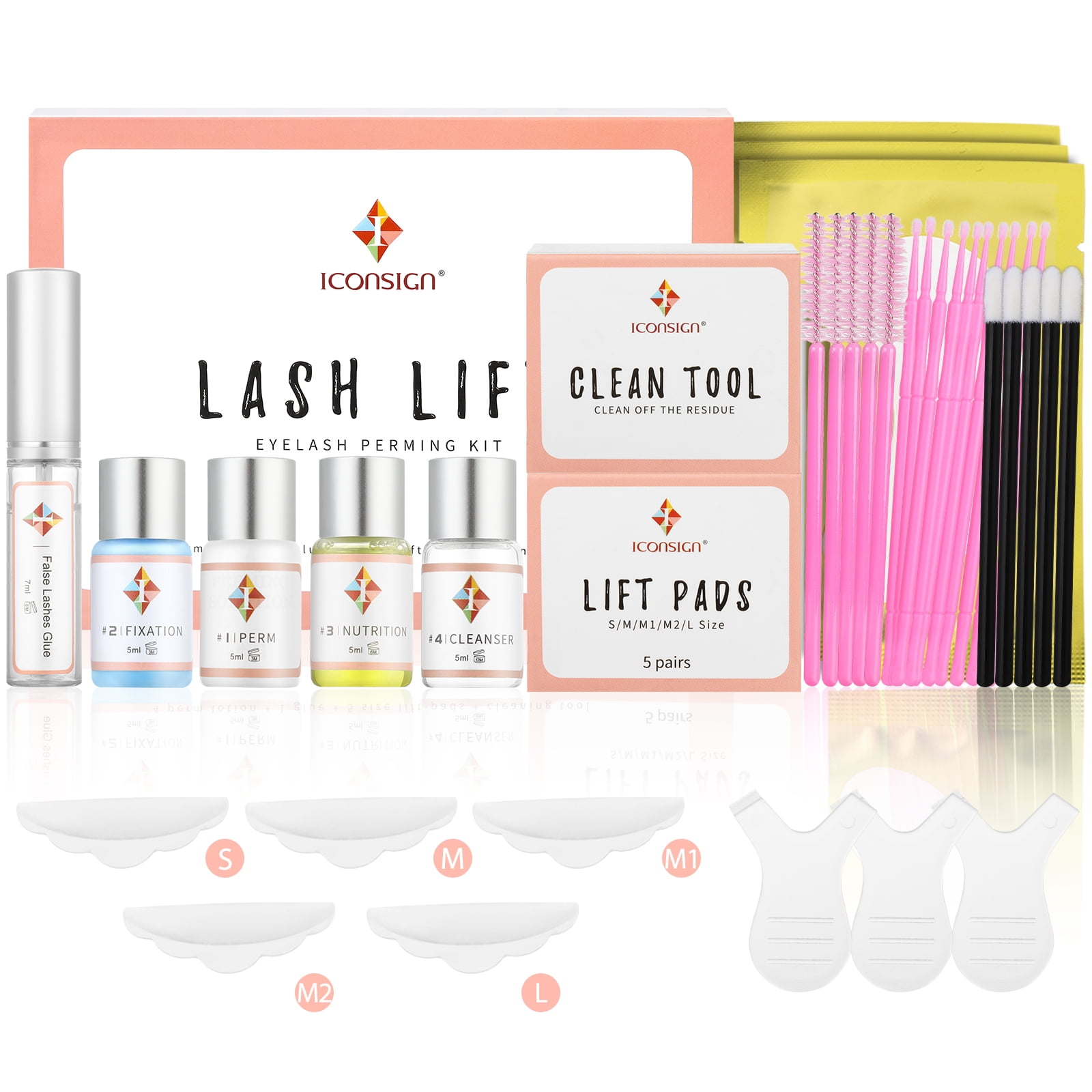 2022 Updated Lash Lift Kit Eyelash Perm Kit,Professional Eyelash ...