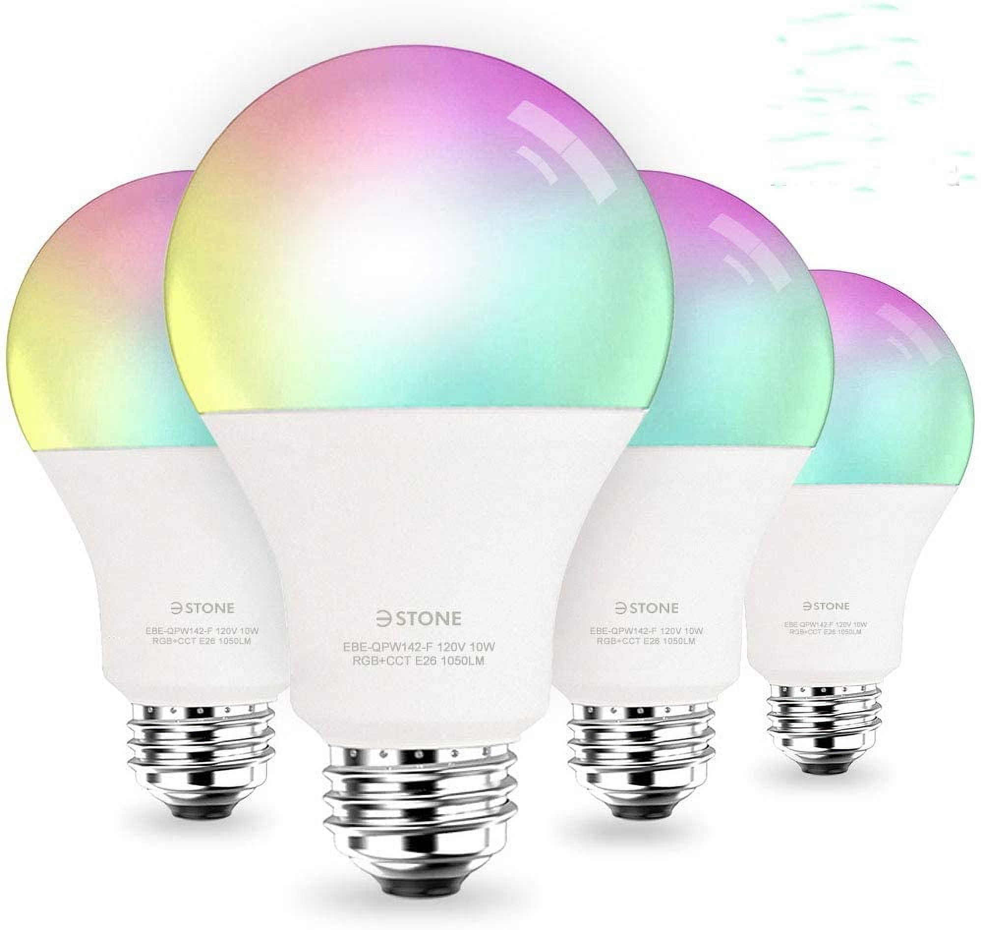 [2022 Upgraded] Smart Color Changing Bulb 100W Equivalent WiFi LED