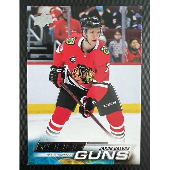 2022 Upper Deck Jakub Galvas #225 Rookie