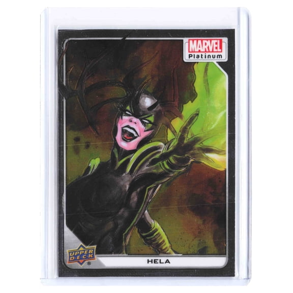 2022 Upper Deck Marvel Platinum Hela Base #31 Trading Card