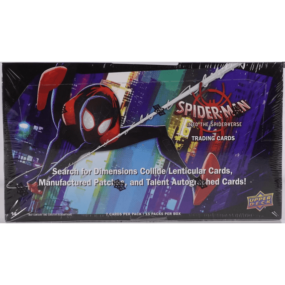 2022 Upper Deck Marvel Spiderman Spiderverse Hobby Box