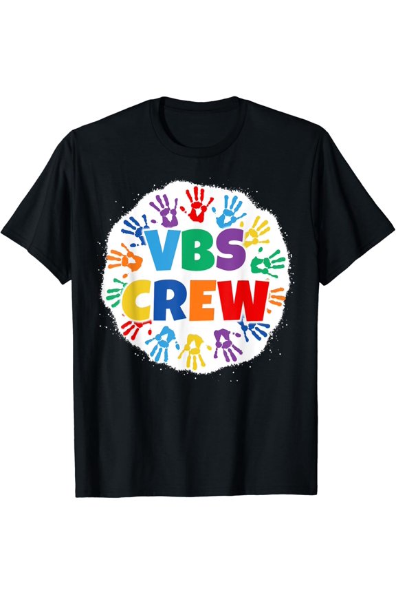 2022 VBS Bleached Handprints Crew T-Shirt