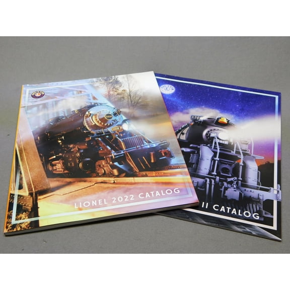 2022 Volume 1 & 2 Train Catalog Books Pages 2022V1&2