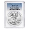 thumbnail image 1 of 2022 (W) $1 American Silver Eagle PCGS MS70 Blue Label White Frame, 1 of 2
