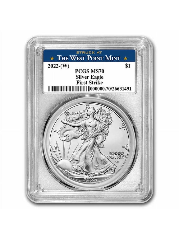 2022-(W) American Silver Eagle MS-70 PCGS (FS, West Point Label)