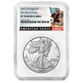 thumbnail image 1 of 2022-W Proof $1 American Silver Eagle NGC PF70UC FDI Black Label, 1 of 3