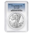 thumbnail image 1 of 2022-W Proof $1 American Silver Eagle PCGS PR70DCAM FS Blue Label White Frame, 1 of 2