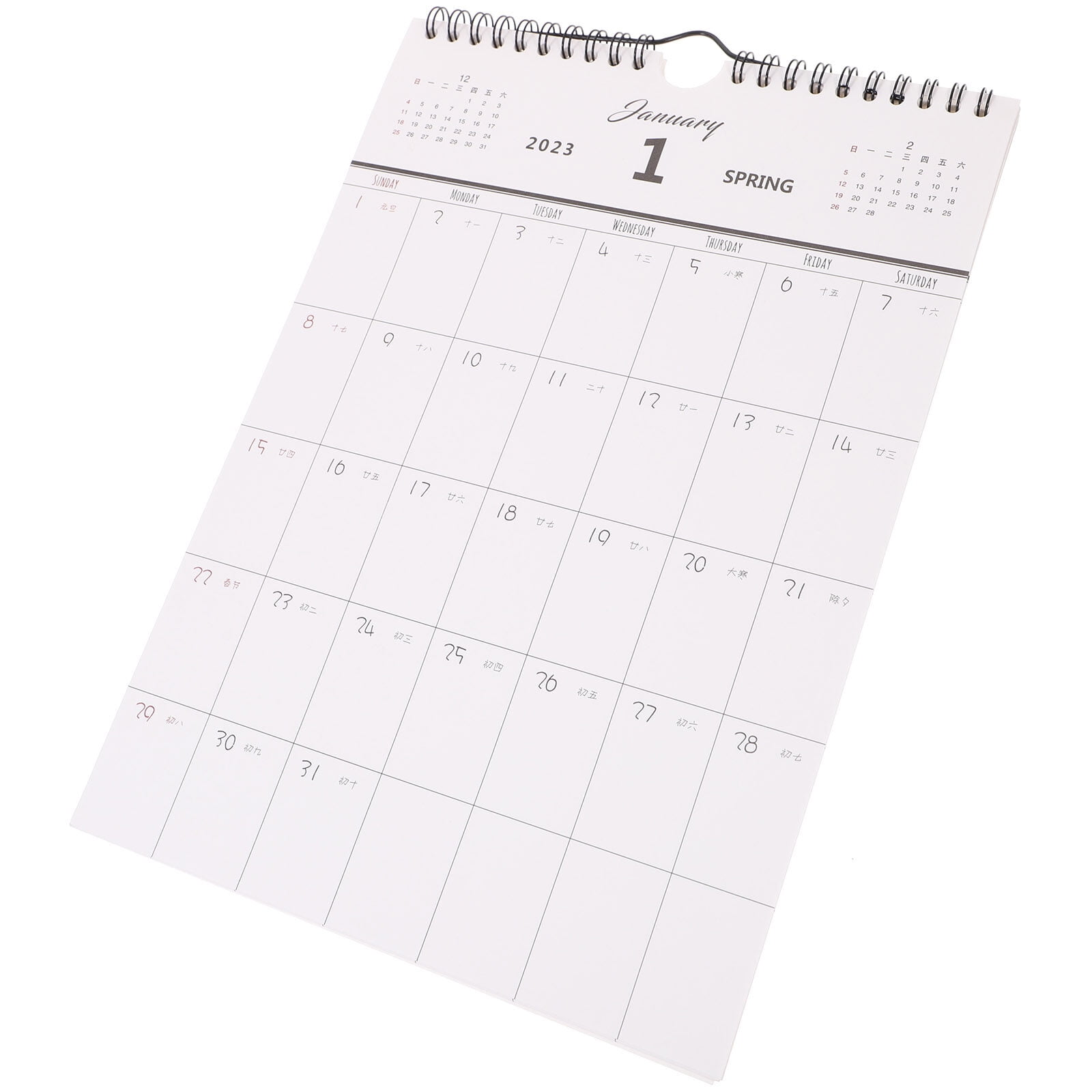 2022 Wall Calendar 12 Month Wall Hanging Calendar Annual Monthly Wall Planner Schedule Planning