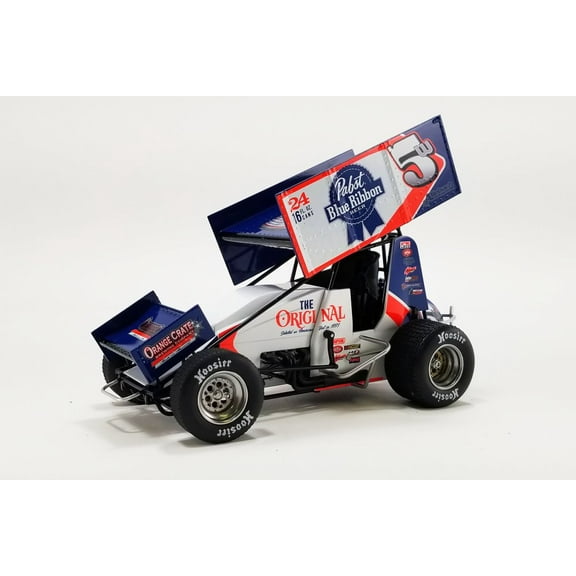2022 Winged Sprint Car, #5W Lucas Wolfe - Acme A1822006 - 1/18 Scale Diecast Car