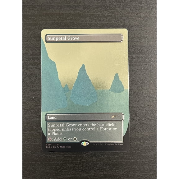 2022 Wizards of the Coast Secret Lair Drop Sunpetal Grove Foil Full Art