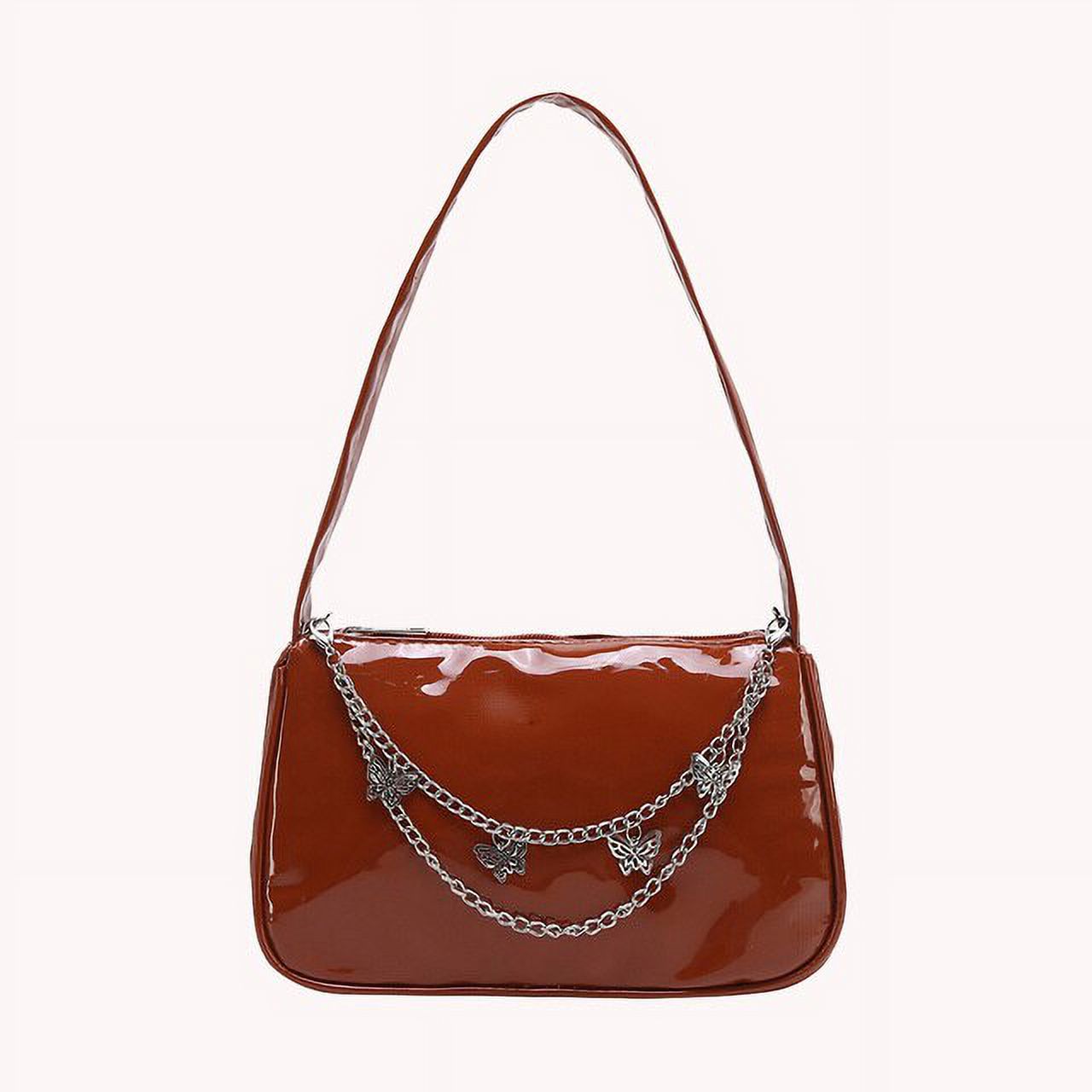 2022 Women Butterfly Chain Bag Candy Color Bag Female Underarm Bags