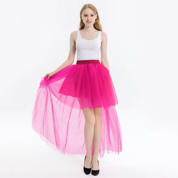 2022 Women's New Sexy Black Mesh Front Short Back Long Puffy Skirt plus Skirt Chain Skirt Skirt Pleated Short Skirts for Women Sexy Wrap Skirts for Women Cow Print Skirt Light Skirt Skirt And Top Set