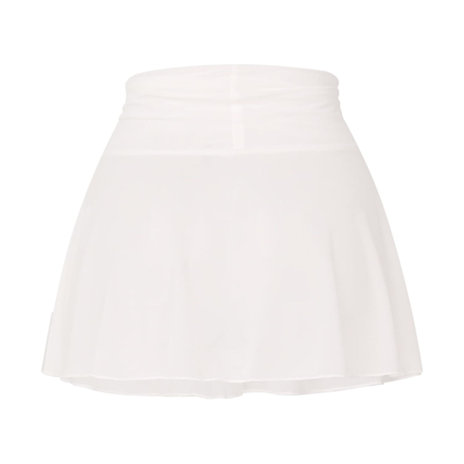 2022 Womenacute;s Mini Skirts Beach CoverUps High Waist Solid Color