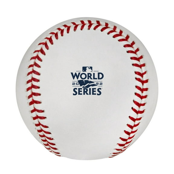 2022 World Series Rawlings Official MLB Leather Game Baseball Robert Manfred - 1