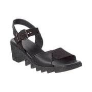Arche Himzaa Leather Sandal, 42, Black