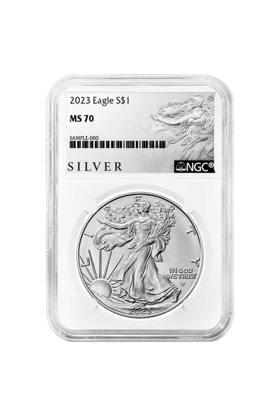 2023 $1 American Silver Eagle NGC MS70 ALS Label