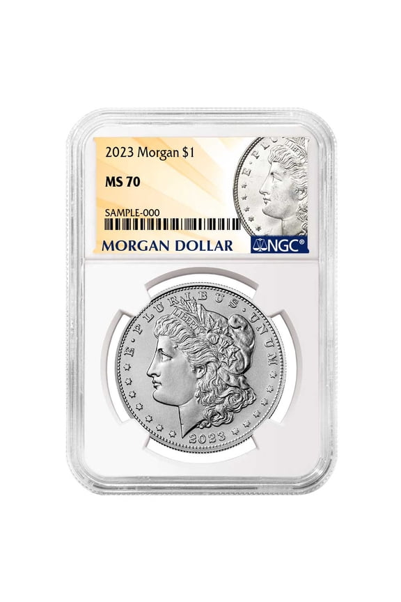 2023 $1 Morgan Silver Dollar NGC MS70 Morgan Label