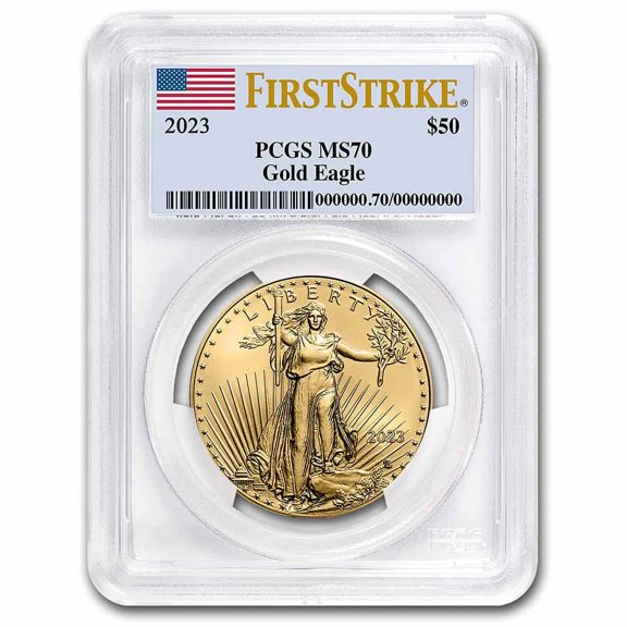 2023 1 oz American Gold Eagle MS-70 PCGS (FirstStrike)