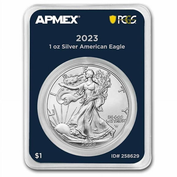 2023 1 oz Silver American Eagle (MD Premier + PCGS FirstStrike)