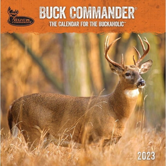 2023-12 Month Calendar- Buck Commander 12x12 Hanging Wall Calendar by DaySpring