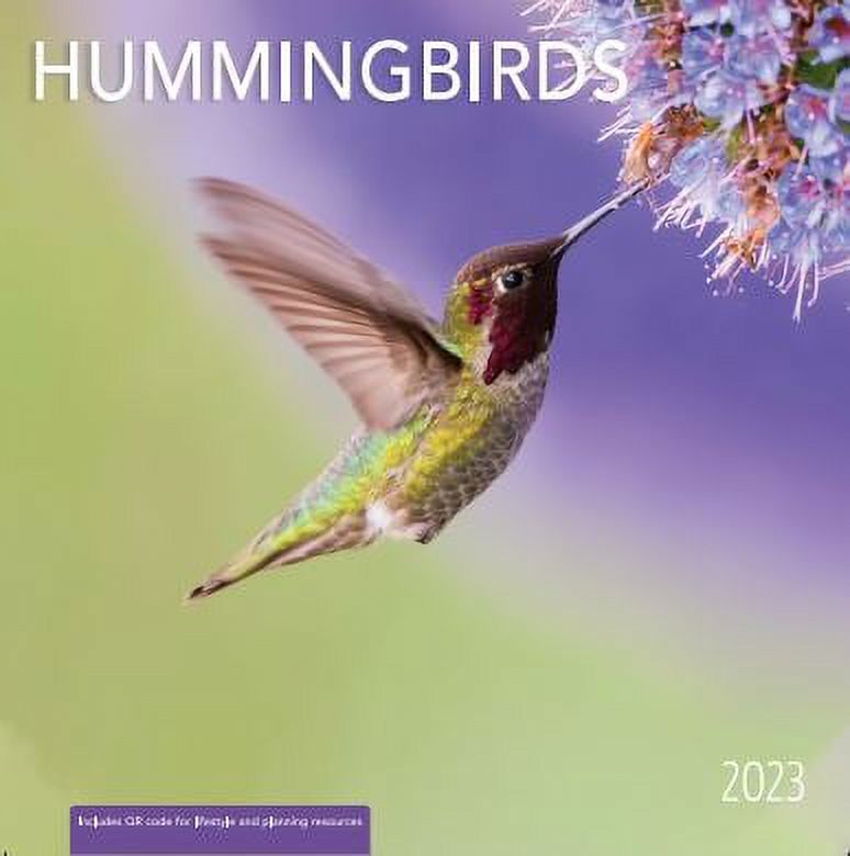 2023-12 Month Calendar- Hummingbirds 12x12 Hanging Wall Calendar by DaySpring
