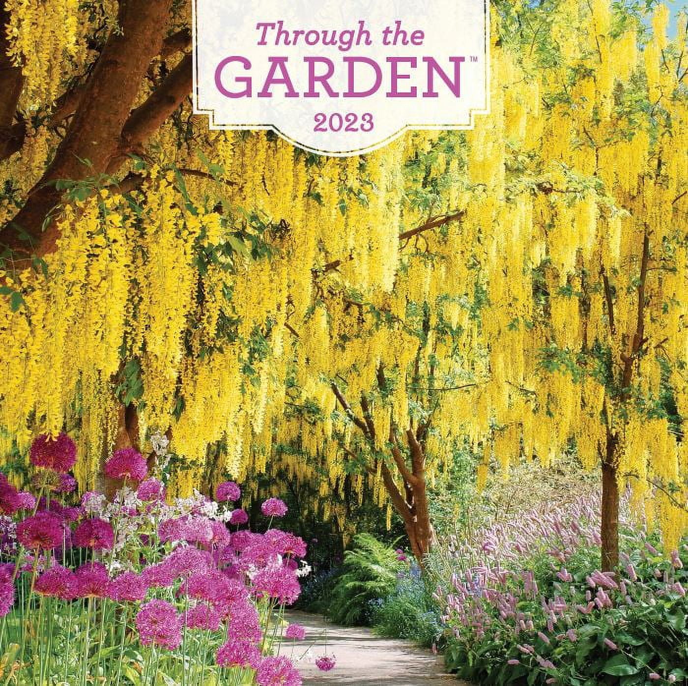 2023- 12 Month Calendar-Through the Garden 12x12 Hanging Wall Calendar by DaySpring