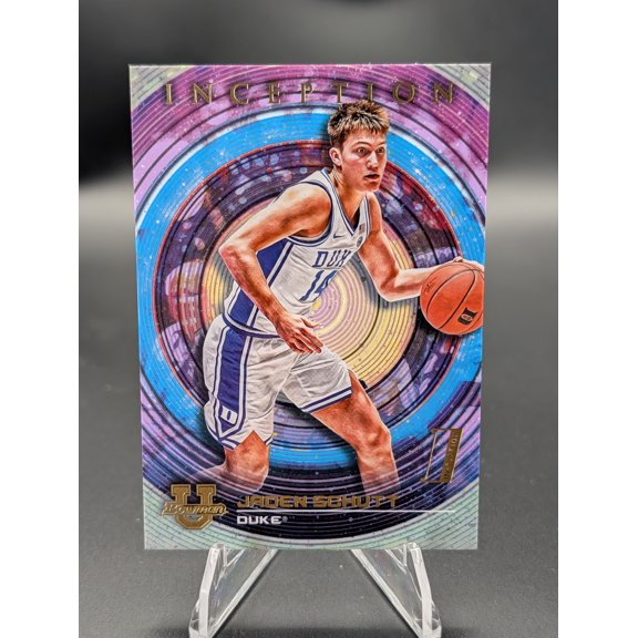 2022-23 Bowman University Inception Topps Basketball Card Jaden Schutt #3 Duke Blue Devils