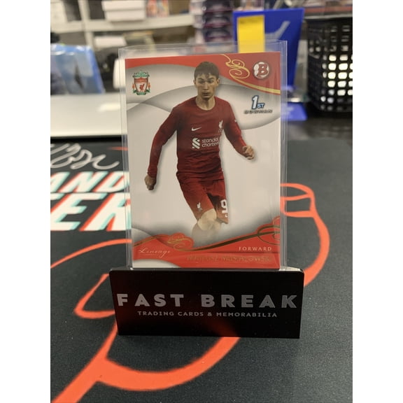 2023 2022-23 Topps Liverpool FC Lineage Luke Chambers Parallel/Variety Rookie Base Set Topps