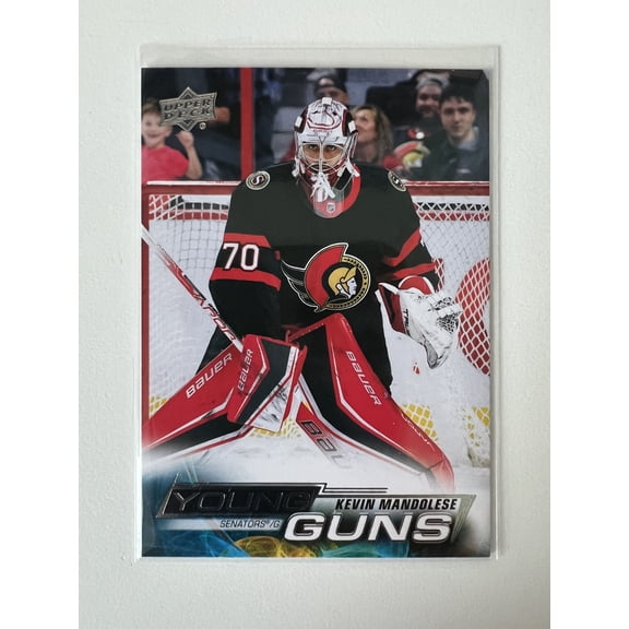 2023 2022-23 Upper Deck Series 2 Young Guns Kevin Mandolese Rookie