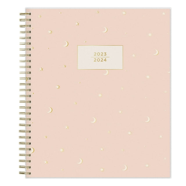 20232024 Blue Sky™ Weekly/Monthly Planning Calendar, 8" x 10", Moons