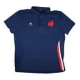 thumbnail image 1 of 2023-2024 France Rugby Presentation Polo Shirt (Blue), 1 of 2