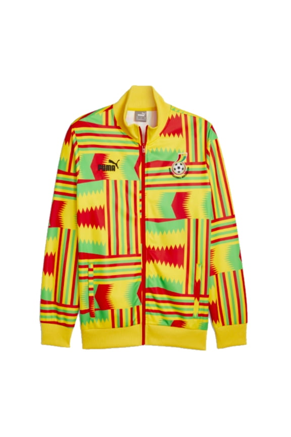 2023-2024 Ghana FtblCulture Track Jacket (Yellow)