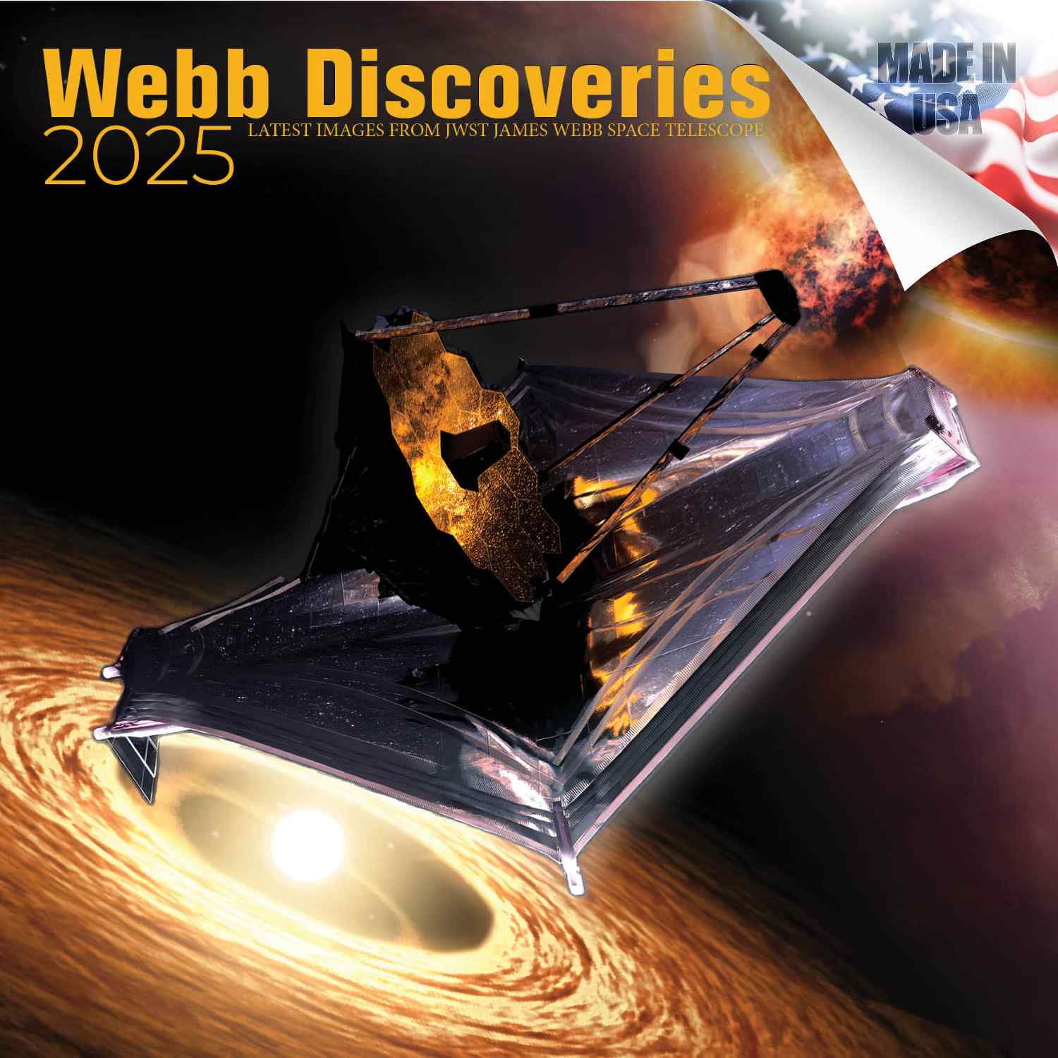 2024 2025 James Webb Space Telescope Calendar Made in USA Walmart com 2024 2025 James Webb Space Telescope Calendar Made in USA Walmart com