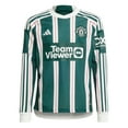 thumbnail image 1 of 2023-2024 Man Utd Away Long Sleeve Shirt (Kids), 1 of 2