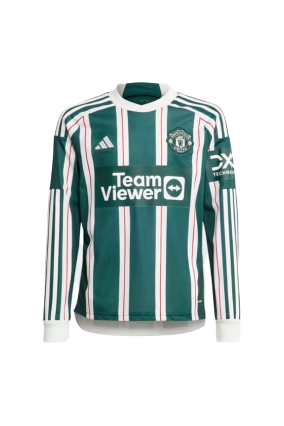 2023-2024 Man Utd Away Long Sleeve Shirt (Kids)