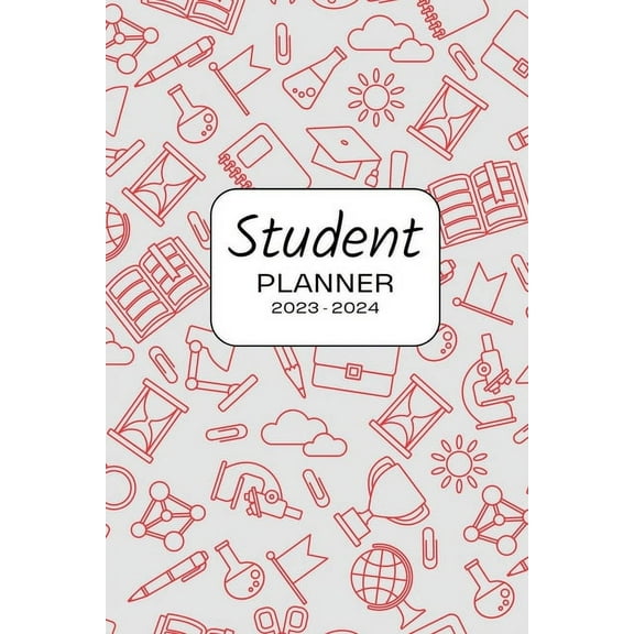 2023 - 2024 Student Planner (RED), (Paperback)