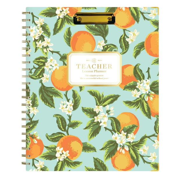 20232024 Teacher Lesson Planner, 8.5x11, Day Designer for Blue Sky