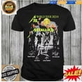 2023 2024 Tour Tshirt Metallica Band Metal M72 Music Event World